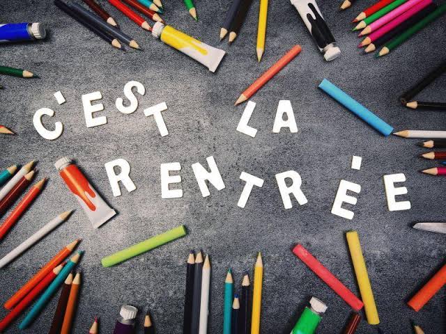 RENTRÉE 2026-2027